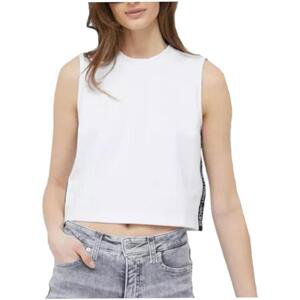 Calvin Klein Jeans  -  Trička s krátkým rukávem Bílá