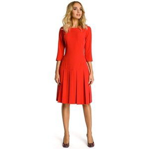 Made Of Emotion  Dámské společenské šaty Carino M336 červená  Krátké šaty Červená
