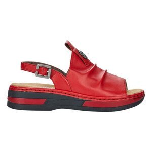 Rieker  -  Sportovní sandály Červená