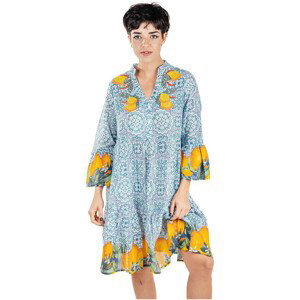 Isla Bonita By Sigris  Krátké Šaty  Krátké šaty Žlutá