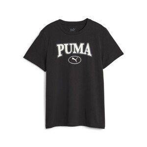 Puma  PUMA SQUAD TEE B  Trička s krátkým rukávem Dětské Černá