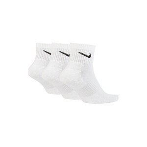 Nike  U NK EVERYDAY CUSH QTR 3P  Ponožky Bílá