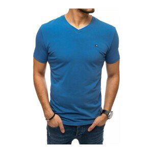 D Street  Pánské tričko Nikrant modrá  Trička s krátkým rukávem Modrá