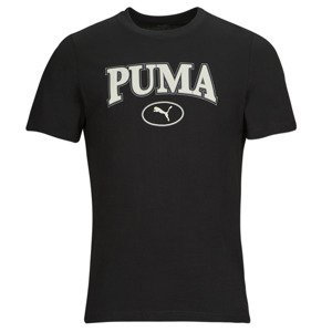 Puma  PUMA SQUAD TEE  Trička s krátkým rukávem Černá