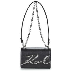 Karl Lagerfeld  K/SIGNATURE SM SHOULDERBAG  Tašky přes rameno Černá