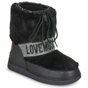 Love Moschino  SKI BOOT  Zimní boty Černá