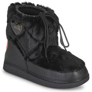 Love Moschino  SKI BOOT  Zimní boty Černá