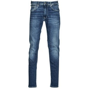 Pepe jeans  STANLEY  Jeans úzký střih Modrá