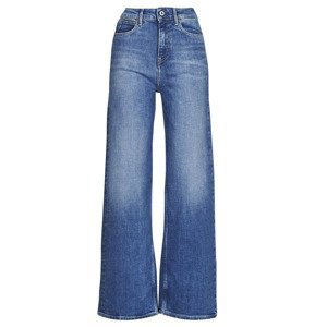 Pepe jeans  LEXA SKY HIGH  Jeans široký střih Modrá