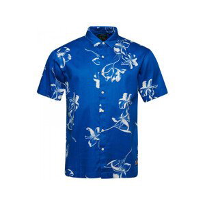 Superdry  Vintage hawaiian s/s shirt  Košile s dlouhymi rukáv Modrá