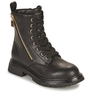 Tommy Hilfiger  T3A5-33015-1355999  Kotníkové boty Dětské Černá