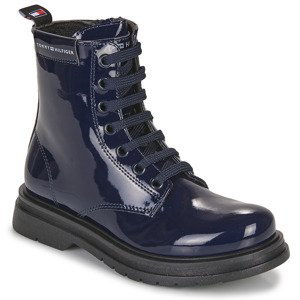Tommy Hilfiger  T4A5-33031-0775800-C  Kotníkové boty Dětské Tmavě modrá