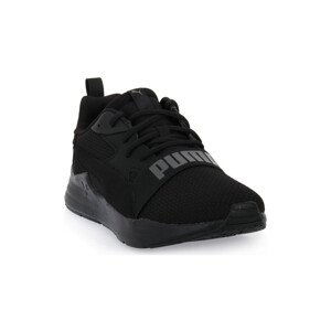 Puma  01 WIRED RUN PURE  Módní tenisky Černá