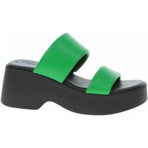 Tamaris  Dámské pantofle  1-27227-20 green/black  Pantofle Zelená