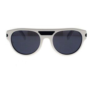 23° Eyewear  Occhiali da Sole Dargen D'Amico X 23° Round One Yezo  sluneční brýle Bílá