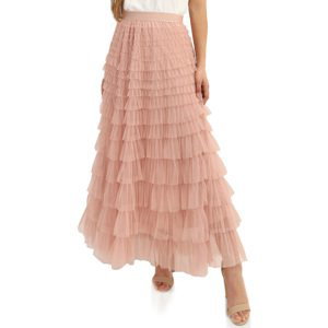 La Modeuse  66340_P154094  Krátké sukně Růžová