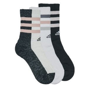 adidas  3S CRW BOLD 3P  Sportovní ponožky Bílá
