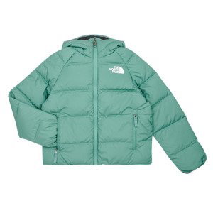 The North Face  Boys North DOWN reversible hooded jacket  Prošívané bundy Dětské Černá