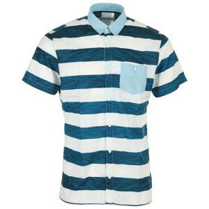 Trente-Cinq°  Shirt MC Razo Fin  Košile s dlouhymi rukáv Modrá
