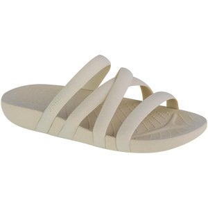 Crocs  Splash Strappy Sandal  Papuče Béžová