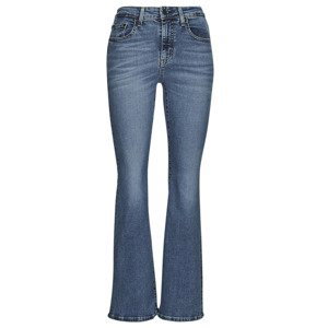 Levis  726 HR FLARE  Jeans široký střih Modrá