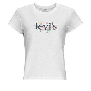 Levis  GRAPHIC AUTHENTIC TSHIRT  Trička s krátkým rukávem Bílá