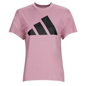 adidas  RUN IT BL TEE  Trička s krátkým rukávem Fialová