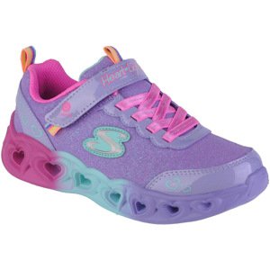 Skechers  Heart Lights - Colorful Joyful  Tenisky Dětské Fialová