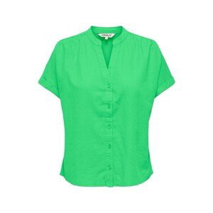Only  Nilla-Caro Shirt S/S - Summer Green  Halenky Zelená