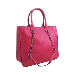 Jgl (Just Glamour)  JGL Růžová velká dámská kabelka do ruky i přes rameno  Kabelky Růžová