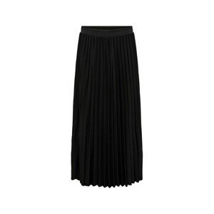 Only  Skirt Melisa Plisse - Black  Krátké sukně Černá