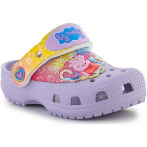 Crocs  Classic Peppa Pig Clog T Lavender 207915-530  Sandály Dětské Fialová