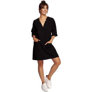 Bewear  Dámské mini šaty Rabyang B233 černá  Krátké šaty Černá