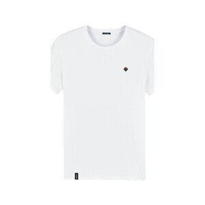 Organic Monkey  T-Shirt  - White  Trička & Pola Bílá