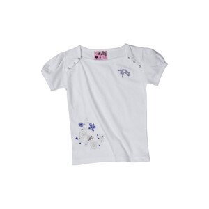Miss Girly  T-shirt manches courtes fille FURY  Trička s krátkým rukávem Dětské Bílá