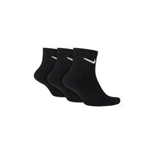 Nike  U NK EVERYDAY CUSH QTR 3P  Ponožky Černá