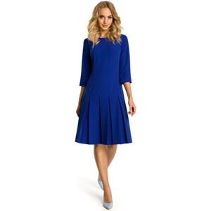 Made Of Emotion  Dámské společenské šaty Carino M336 tmavě modrá  Krátké šaty Tmavě modrá