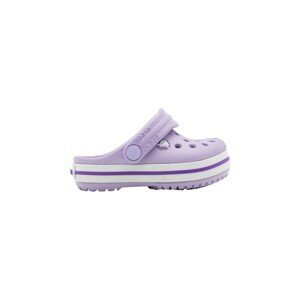 Crocs  Sandálias Baby Crocband - Lavender/Neon Purple  Sandály Dětské Fialová