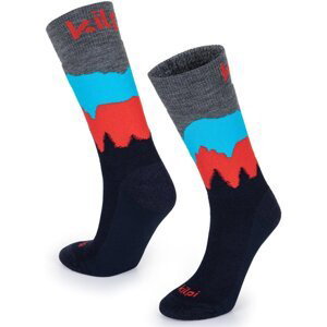 Kilpi  Unisex ponožky z merino vlny  NORS-U  Sportovní ponožky Modrá