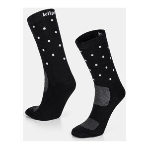 Kilpi  Unisex sportovní ponožky  DOTS-U  Sportovní ponožky Černá