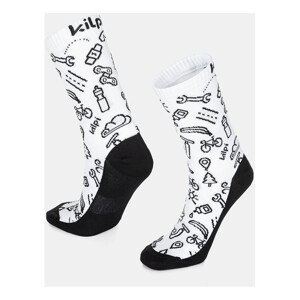 Kilpi  Unisex sportovní ponožky  FINISHER-U  Sportovní ponožky Bílá