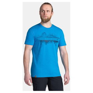 Kilpi  Pánské bavlněné triko  CHOOSE-M  Trička s krátkým rukávem Modrá