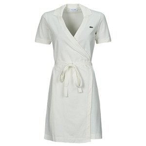 Lacoste  EF7252  Krátké šaty Bílá