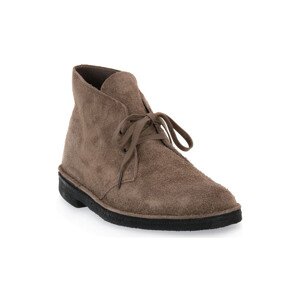 Clarks  DESERT BOOT M GREY  KozaÄ�ky Å edÃ¡