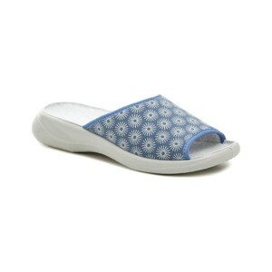 Befado  442D198 modré dámské papuče  Pantofle Modrá