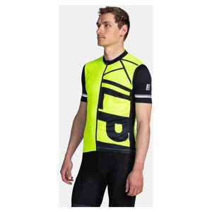 Kilpi  Pánský cyklistický dres  CAVALET-M  Trička s krátkým rukávem Žlutá