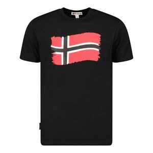 Geographical Norway  SX1078HGN-BLACK  Trička s krátkým rukávem Černá