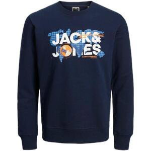 Jack & Jones  -  Mikiny Modrá