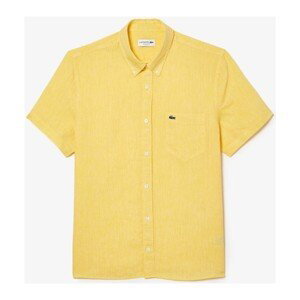 Lacoste  CH4991  Košile s krátkými rukávy Žlutá