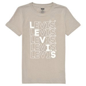 Levis  LEVI'S LOUD TEE  Trička s krátkým rukávem Dětské Béžová